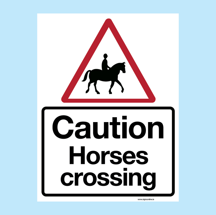 Caution Horses Crossing 2.0